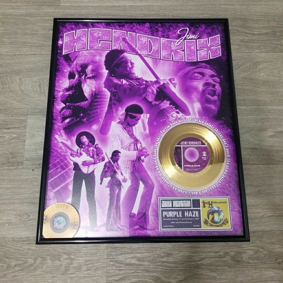 Jimi Hendrix PURPLE HAZE 45 Record - Picture 2 of 5
